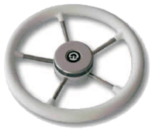 Рулевое колесо 325 мм. диаметр (чёрное)