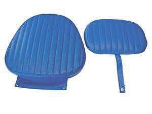 Подушки для сидений тип "Яхтсмен"  синего цвета