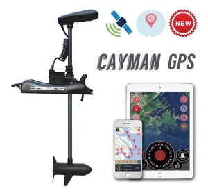 Троллинговый электромотор CaymanB (80 Lbs) c GPS